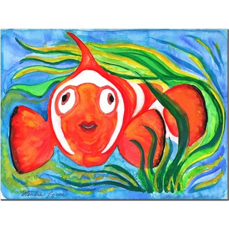 Wendra 'Clown Fish' Canvas Art,18x24